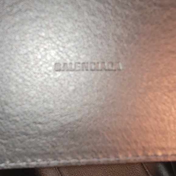 Balenciaga Everyday Tote Bag In Navy Plaid Like New With Cards And Receipt - Picture 12 of 15